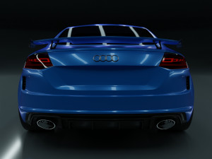 Audi TT RS Coupe 2019 3D Model