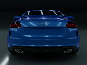 Audi TT RS Coupe 2019 3D Model
