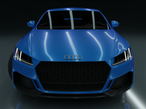 Audi TT RS Coupe 2019 3D Model