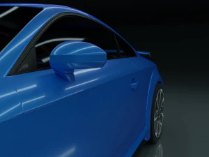 Audi TT RS Coupe 2019 3D Model