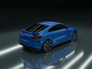 Audi TT RS Coupe 2019 3D Model