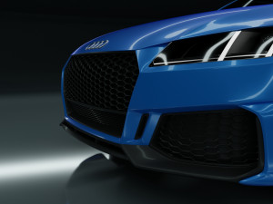 Audi TT RS Coupe 2019 3D Model