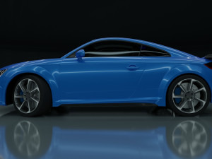 Audi TT RS Coupe 2019 3D Model