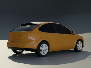 Car focus 2 3D Modell