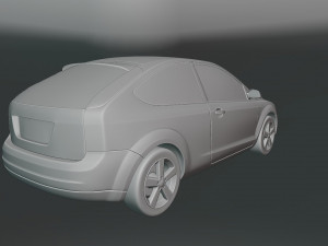 Car focus 2 3D Modell