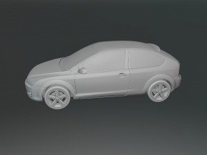 Car focus 2 3D Modell