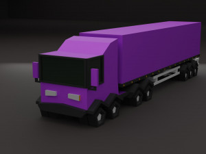 Lowpoly cars 3D 모델