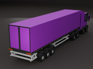Lowpoly cars 3D 모델