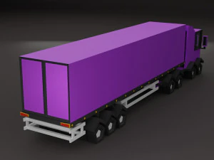 Lowpoly cars 3D Model