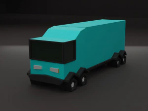 Lowpoly cars 3D Model