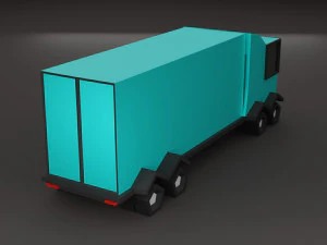Lowpoly cars 3D Model
