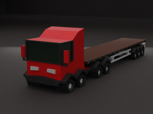 Lowpoly cars 3D 모델