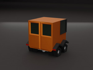 Lowpoly cars 3D 모델