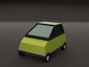Lowpoly cars 3D 모델