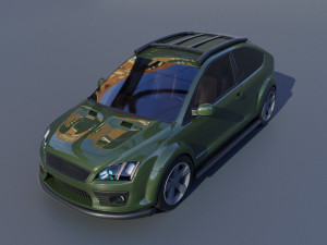 audi a5 tuning 3D Model in Compact Cars 3DExport