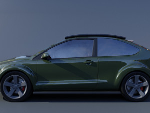 Car Focus 2 tuning 3D 모델