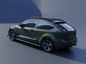 Car Focus 2 tuning 3D 모델