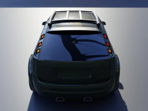 Car Focus 2 tuning 3D Model