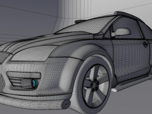 Car Focus 2 tuning 3D 모델