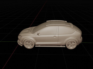Car Focus 2 tuning 3D 모델