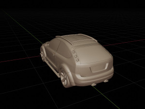 Car Focus 2 tuning 3D 모델