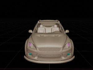 Car Focus 2 tuning 3D 모델