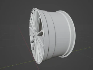 Disk wheel 3D Model