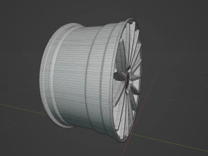 Disk wheel 3D Model