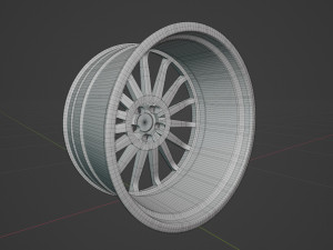 Disk wheel 3D Модель