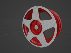 Disk Wheel Rims 3D Model