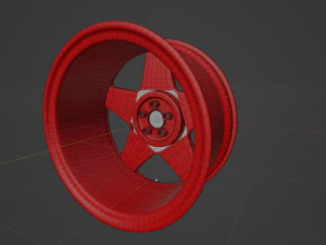 Disk Wheel Rims 3D Model