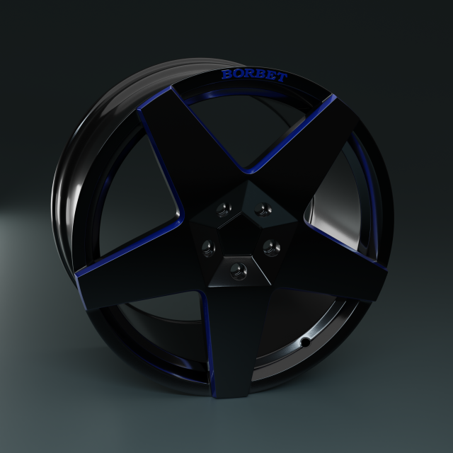 Wheel disk rim Modelo 3D .c4d .max .obj .3ds .fbx .stl .blend 