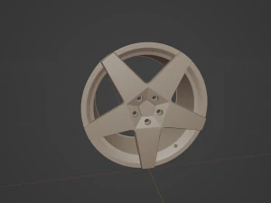 Wheel disk rim 3D Model