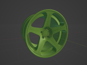 Wheel disk rim 3D 모델