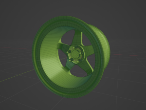 Wheel disk rim 3D 모델