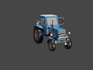 Trattore MTZ 80 Modello 3D