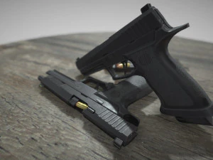 SIG Sauera P320 Model 3D