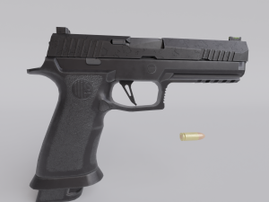 SIG Sauer P320 3D Model