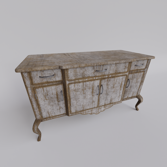 Bedside table Modèle 3D .c4d .max .obj .3ds .fbx .stl .blend 