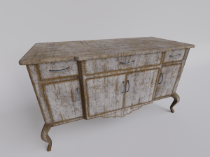 Bedside table 3D Model