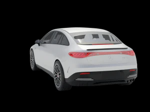 Mercedes Benz EQE 53 AMG 3D Model