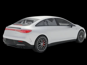 Mercedes Benz EQE 53 AMG 3D Model