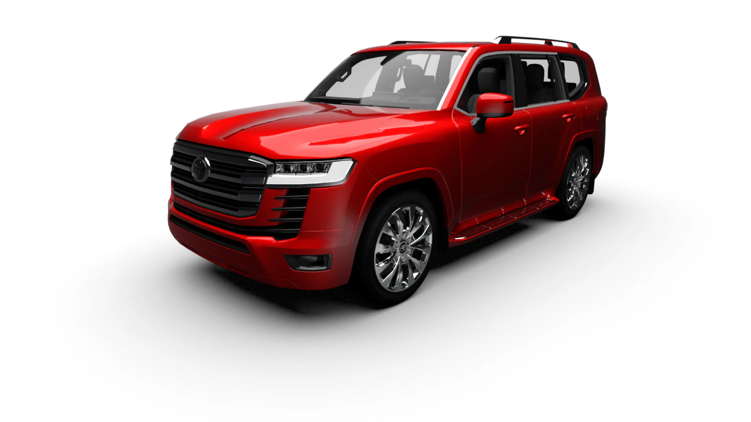 Toyota Land Cruiser 2023 3D Model .c4d .max .obj .3ds .fbx .stl .blend 