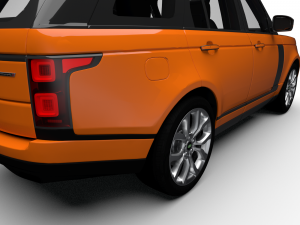 Range Rover SVAutobiography 2019 3D 模型