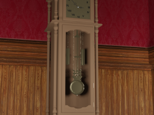 Standing Clock 3D 模型