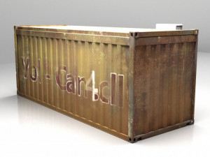 Container Modèle 3D