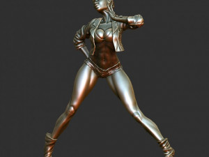 Woman Statue - Sexy Pose 3D Model