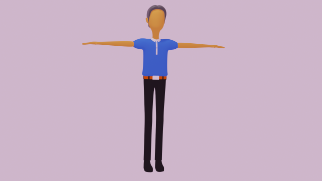 Man ing Model 3D .c4d .max .obj .3ds .fbx .stl .blend 