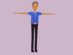 Man ing 3D मॉडल