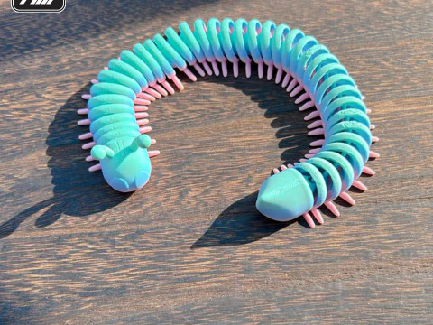 Flexi Millipede 3D Print Model